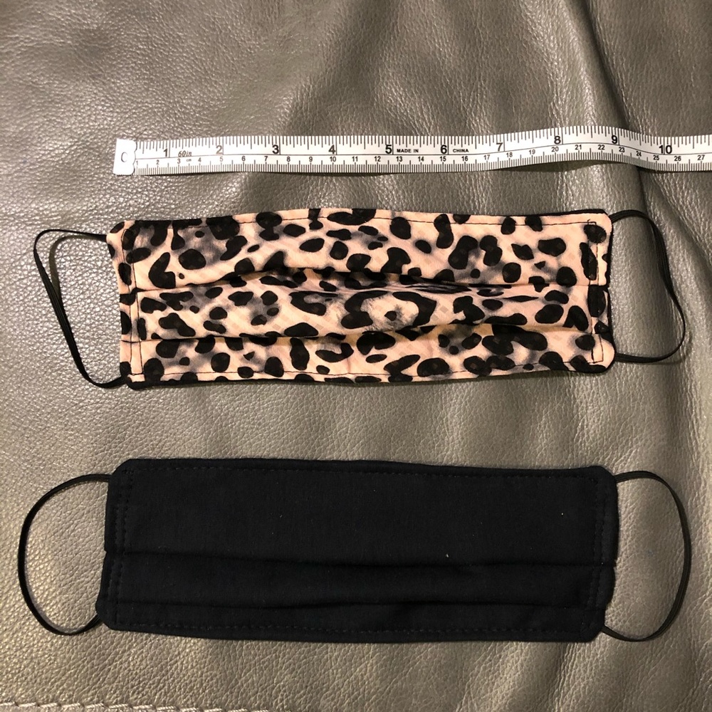 Facemask 3 ply, 2 for $12